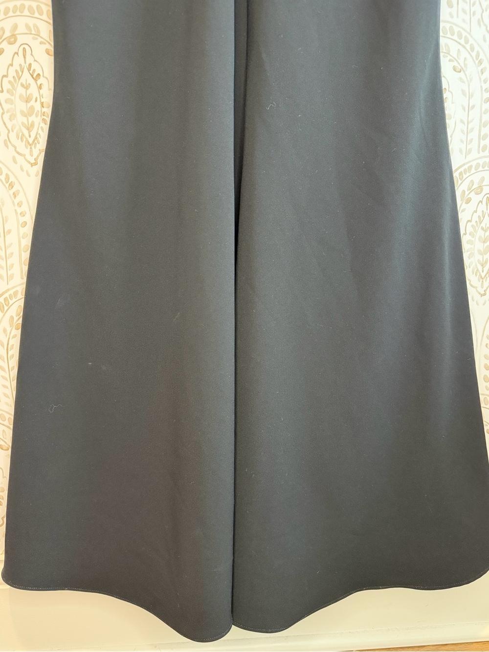 St John Couture Black Formal Evening Dress Satin Bow Detail Size 10 NWT Read - Picture 10 of 12
